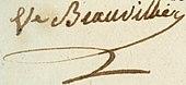 Beauvilliers signature
