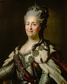 Catherine II dans les années 1780