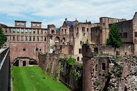 Château de Heidelberg aujourd'hui