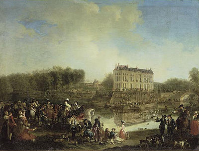 Chateau de l'Isle-Adam en 1766