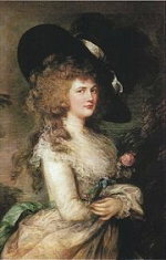 Georgiana Spencer, duchesse de Devonshire à l'âge de trente ans (Gainsborough)