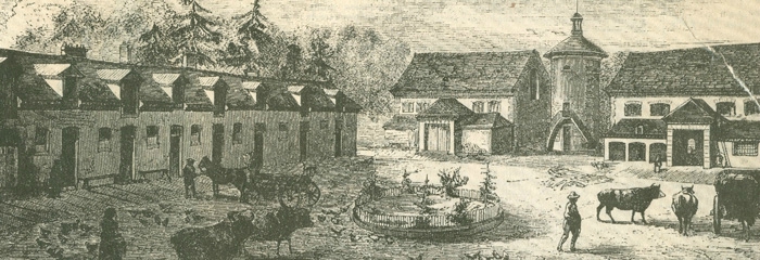 La ferme de Rambouillet au 18e siècle
