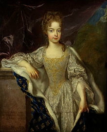 La jeune duchesse de Bourgogne