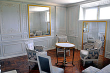 Le cabinet (boudoir) de Marie-Antoinette à Trianon