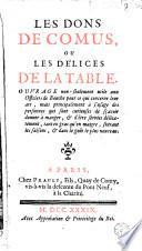 Les dons de comus