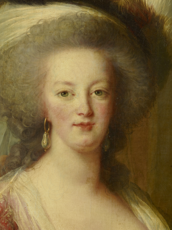 Marie-Antoinette et ses enfants (détail)