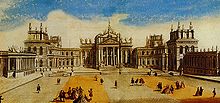 Palais de Blenheim au 18e siècle