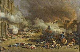 Prise des Tuileries (10 août 1792) et massacre des Suisses
