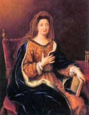 Mme de Maintenon en Sainte Françoise